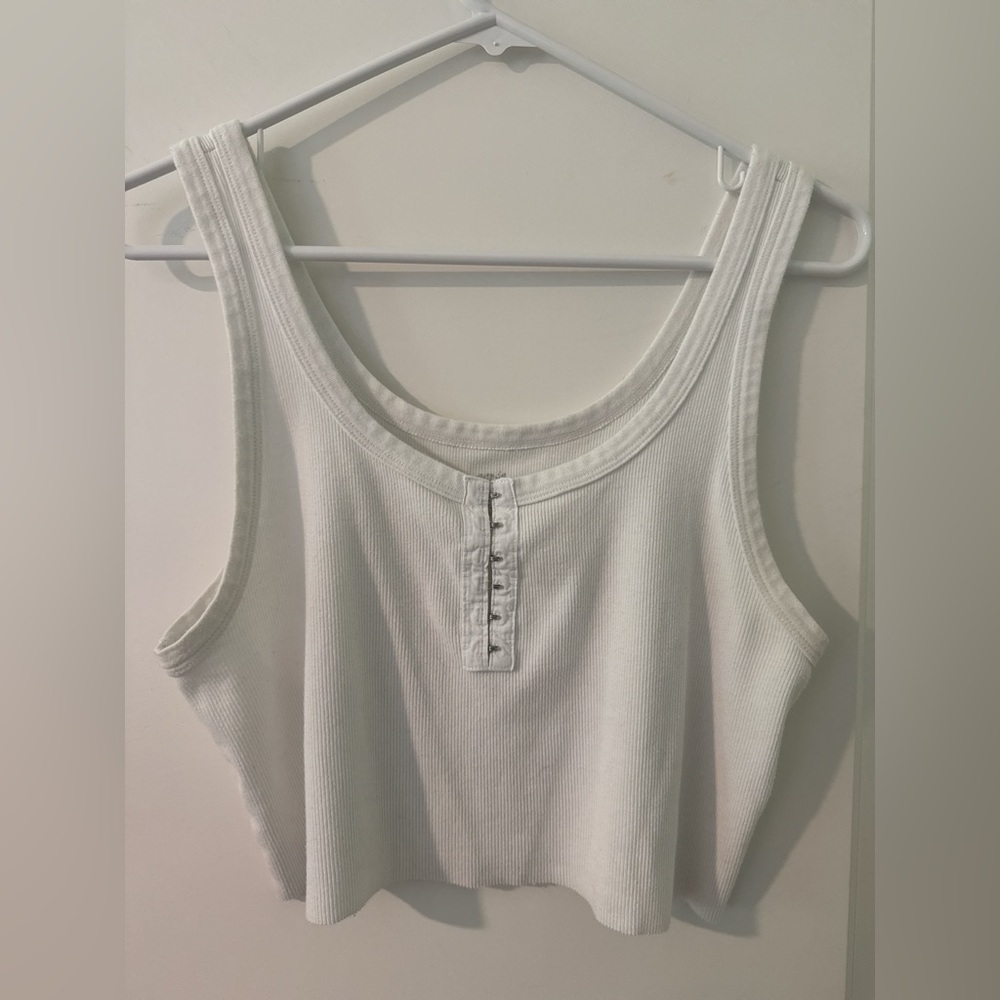 Aerie White Tank Top